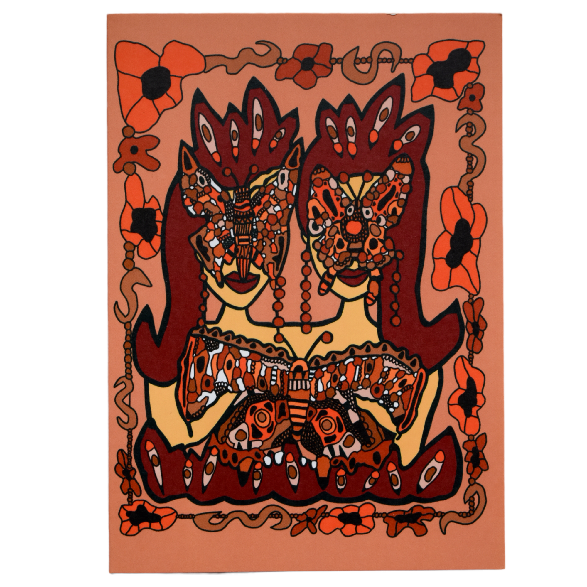 “Butterfly Sisters” Greeting Card