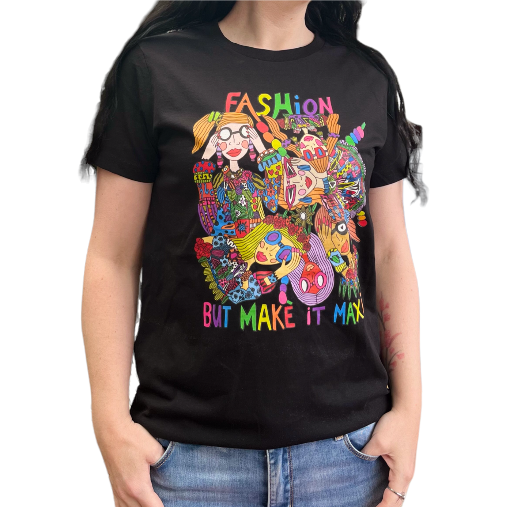 Fashion but make it Maxi T Shirt Pre Order Antayjo Art
